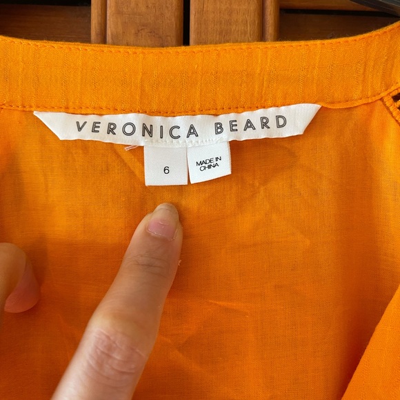 VERONICA BEARD Dewey Cotton Minidress. Size 6 Women
#11 - Picture 8 of 12